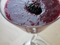 Raw martini prepared by Veronica Saunders