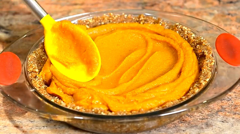 Raw Pumpkin Pie by Kristina Carrillo-Bucaram