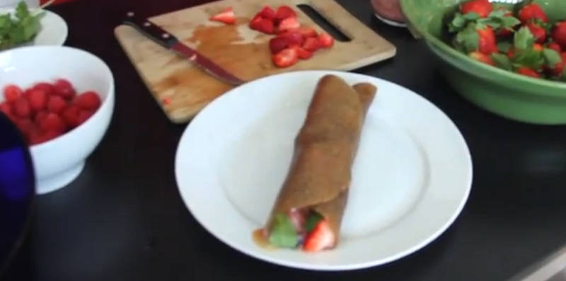 Veronica's Banana Crepes