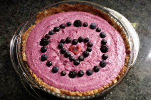 Berry Rhubarb Pie