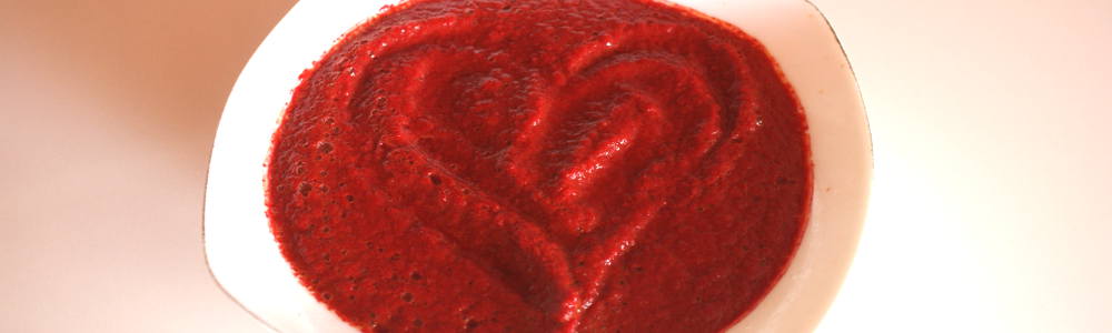 Raw Tomato Beet Carrot Soup