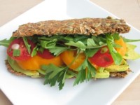 Raw sandwich prepared by Veronica Saunders