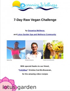 7-day raw vegan challenge